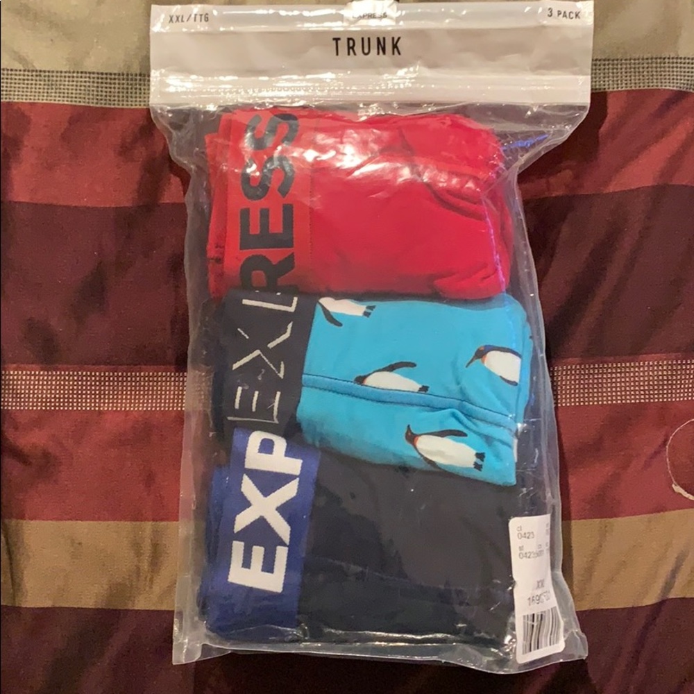 Three pack XXL Trunk express boxers